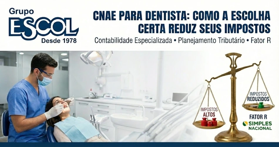 CNAE para dentista